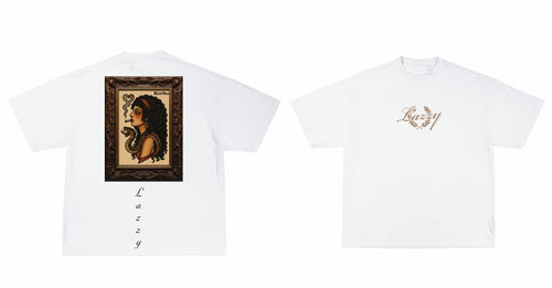 Camiseta Lazzy Portrait Blanca